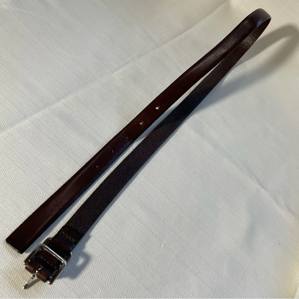 J Crew Double Loop Leather Belt‎